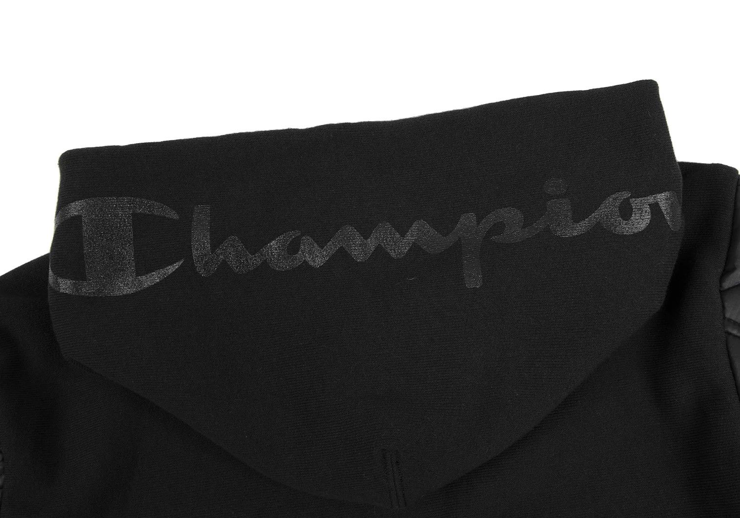 Junya Watanabe Black Quilted Sleeve Custom Sweatshirt Parka M Size US M / EU 48-50 / 2 - 14 Thumbnail