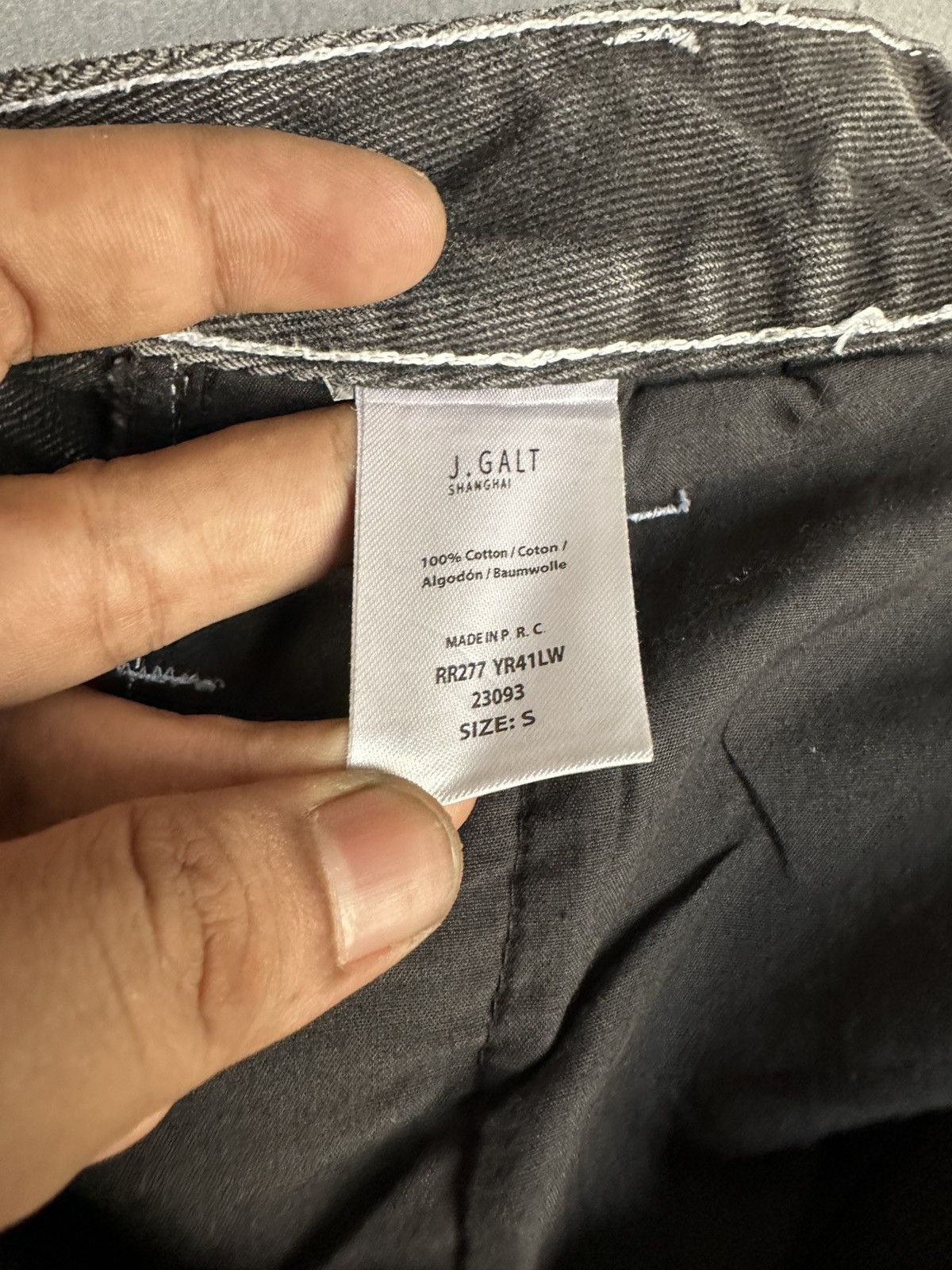 Japanese Brand FLARE John Galt Low Rise Denim Size US 30 / EU 46 - 16 Thumbnail