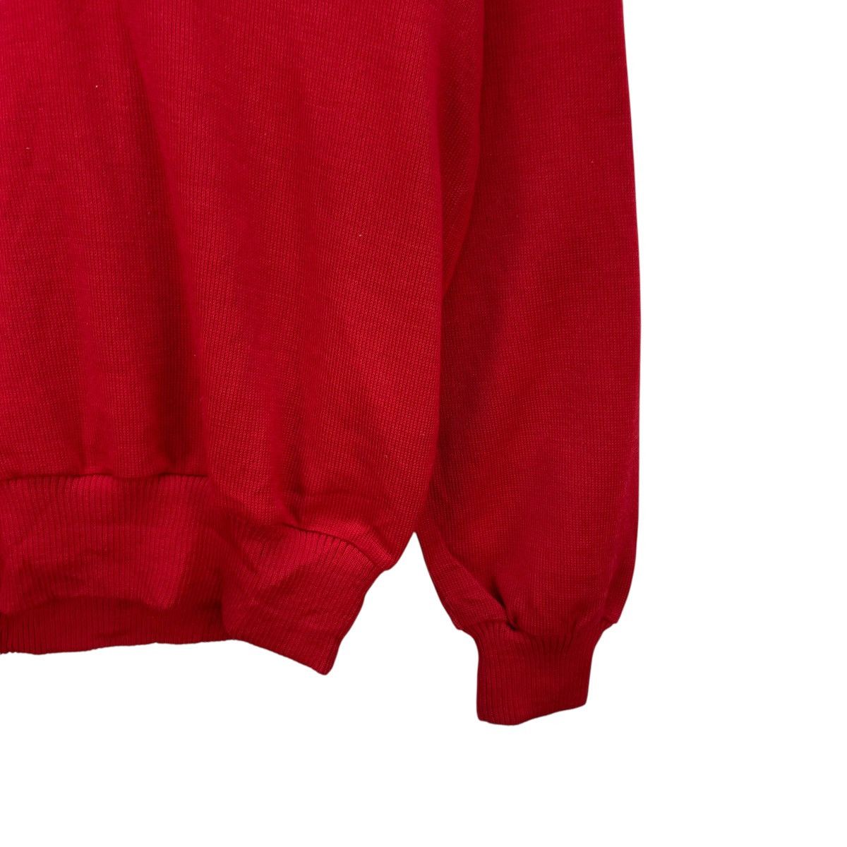 Vintage 💥 vintage 90s Masters Tournament red v-neck sweater Size US M / EU 48-50 / 2 - 5 Thumbnail