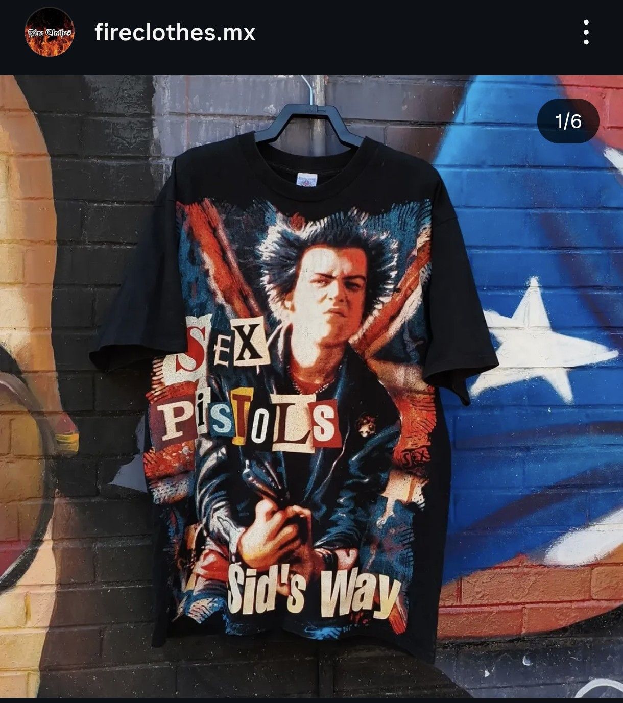 Vintage Vintage Mexican Btlg Resurrección Sex pistols Size US XL / EU 56 / 4 - 1 Thumbnail