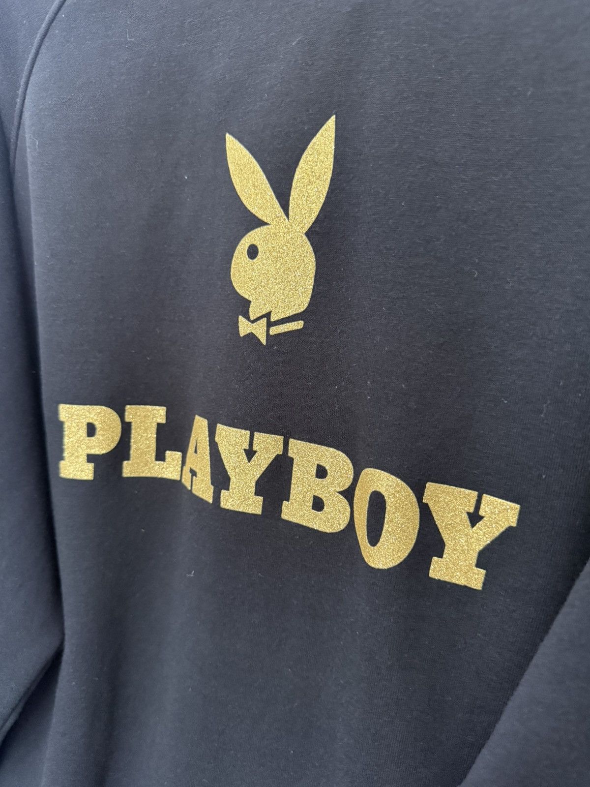 Playboy 🔥 PLAYBOY SIDETAPE BIG LOGO SPELLOUT SWEAT JACKET - 3L Size US L / EU 52-54 / 3 - 8 Thumbnail