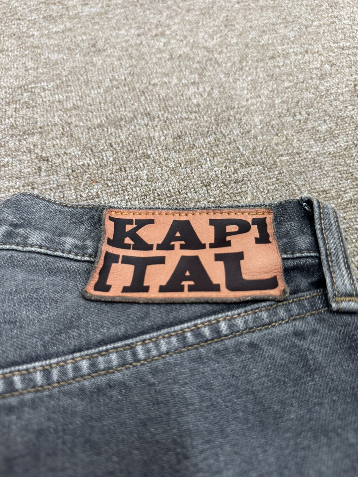 Kapital Kapital Bone Denim Shorts Size US 30 / EU 46 - 3 Thumbnail