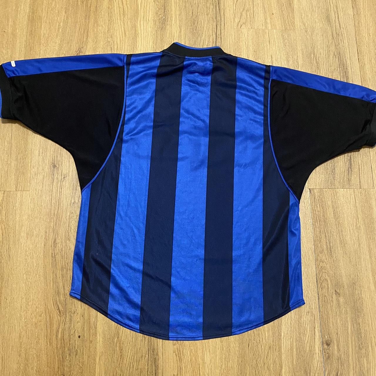 Nike 2000-01 Inter Mediolan Nike Pirelli Football Shirt Home Size US L / EU 52-54 / 3 - 2 Thumbnail