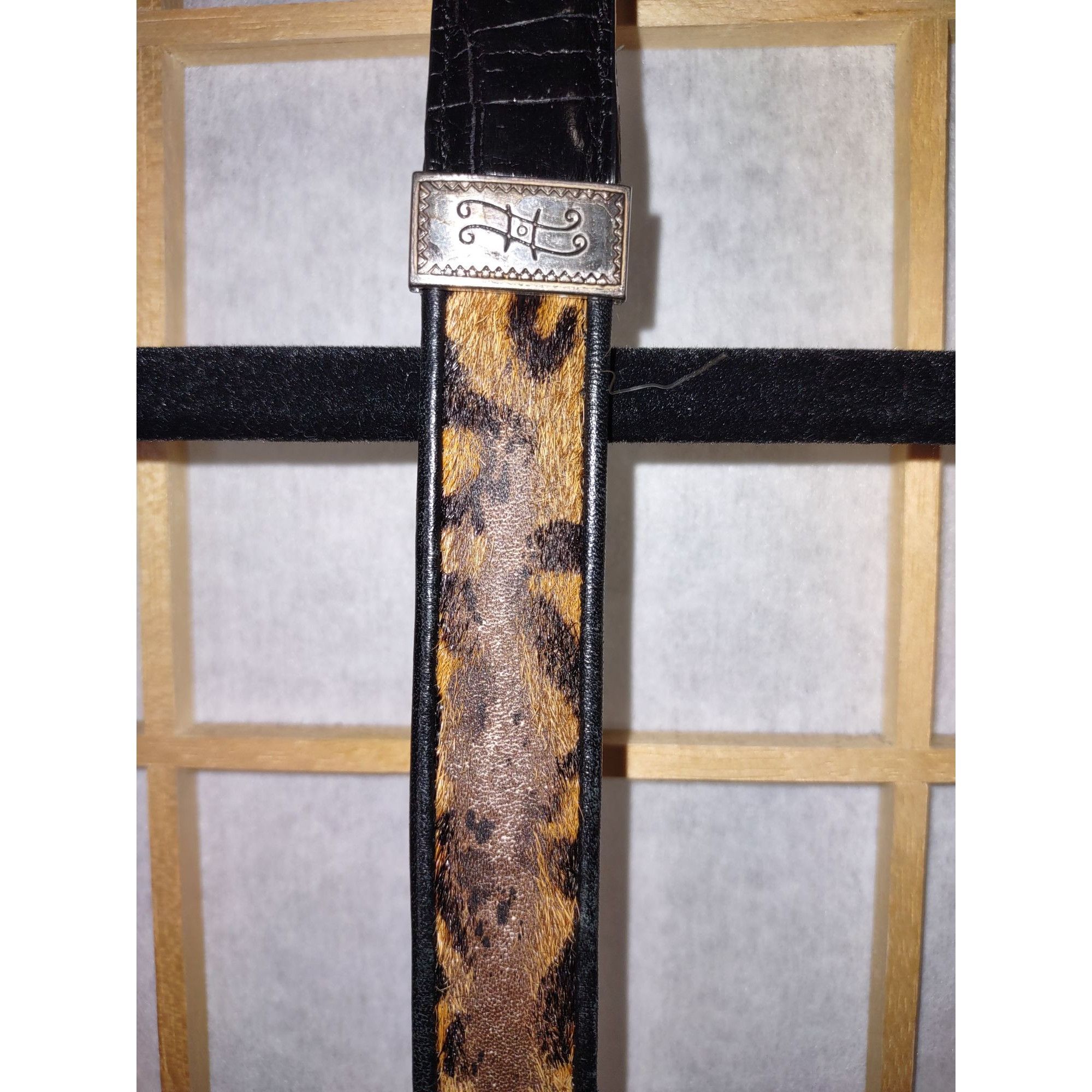 Brighton Brighton Med Animal Print Belt Size ONE SIZE - 4 Thumbnail