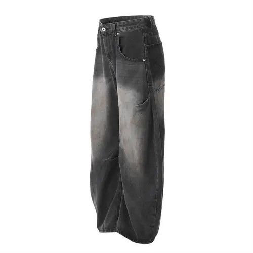 VIBE Men's washed distressed Machete cargo jeans Size US 32 / EU 48 - 2 Thumbnail