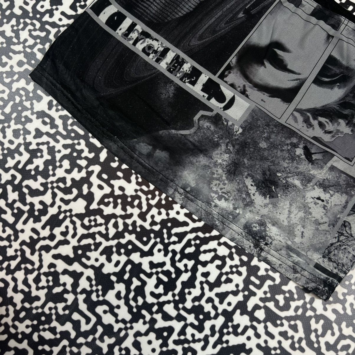 Japanese Brand Vintage Y2K Japanese Mesh Art JPG Style Sexy Mini Skirt Size 26" / US 2 / IT 38 - 9 Thumbnail