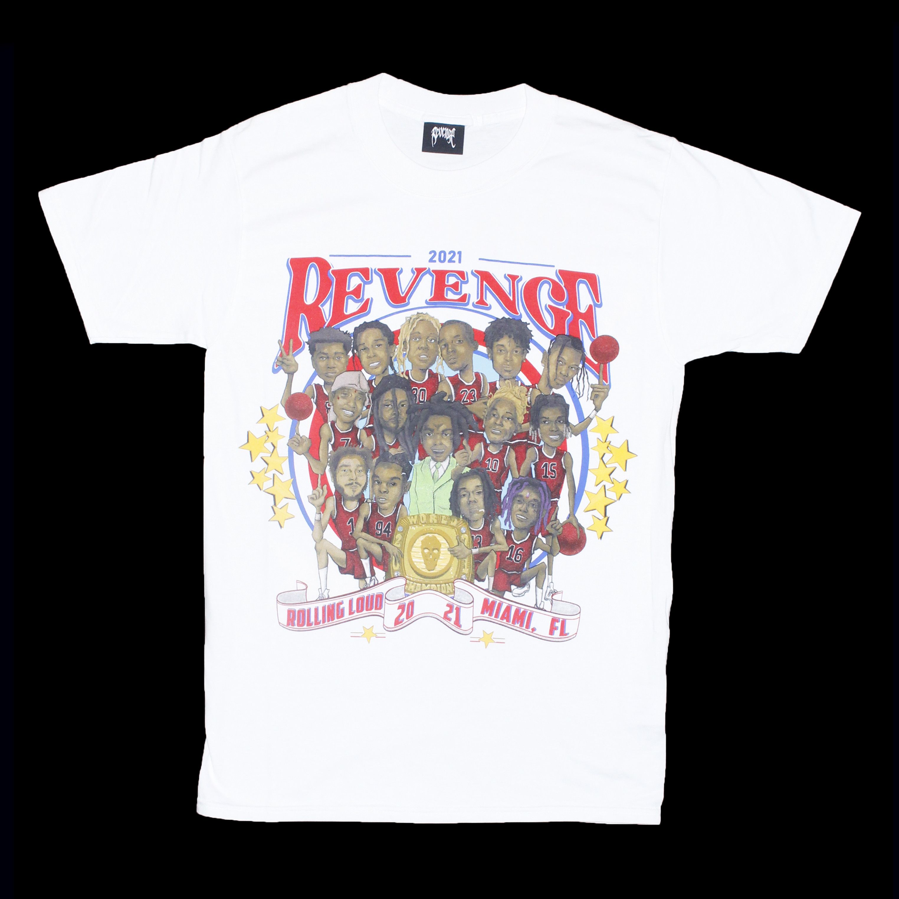 Revenge Revenge Rolling Loud Tee White S Small Lil Wayne Weezy Size US S / EU 44-46 / 1 - 1 Thumbnail