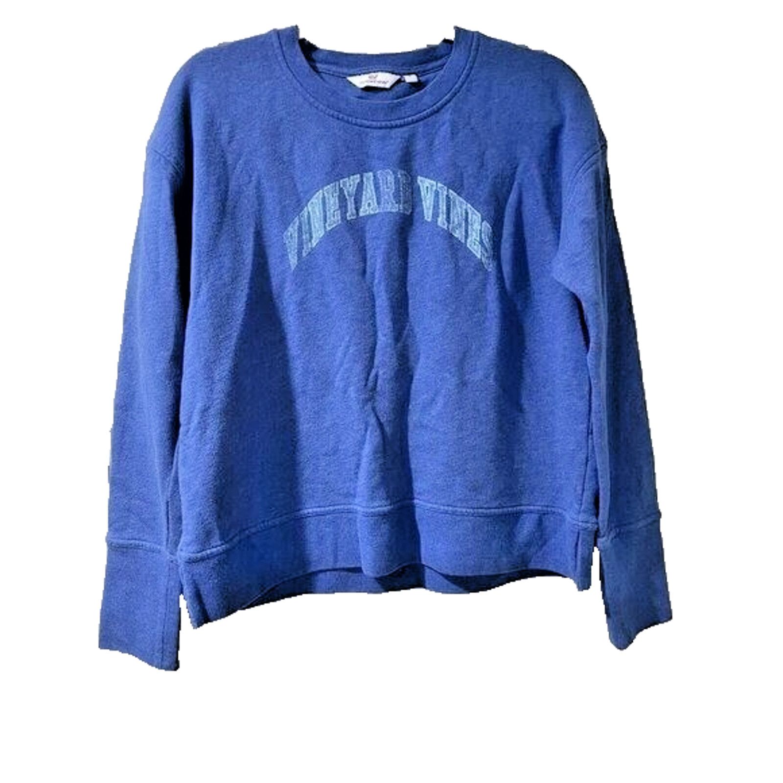 Vineyard Vines Vineyard Vines Blue Crew Long Sleeve Sweater Size S A000845 Size S / US 4 / IT 40 - 1 Thumbnail