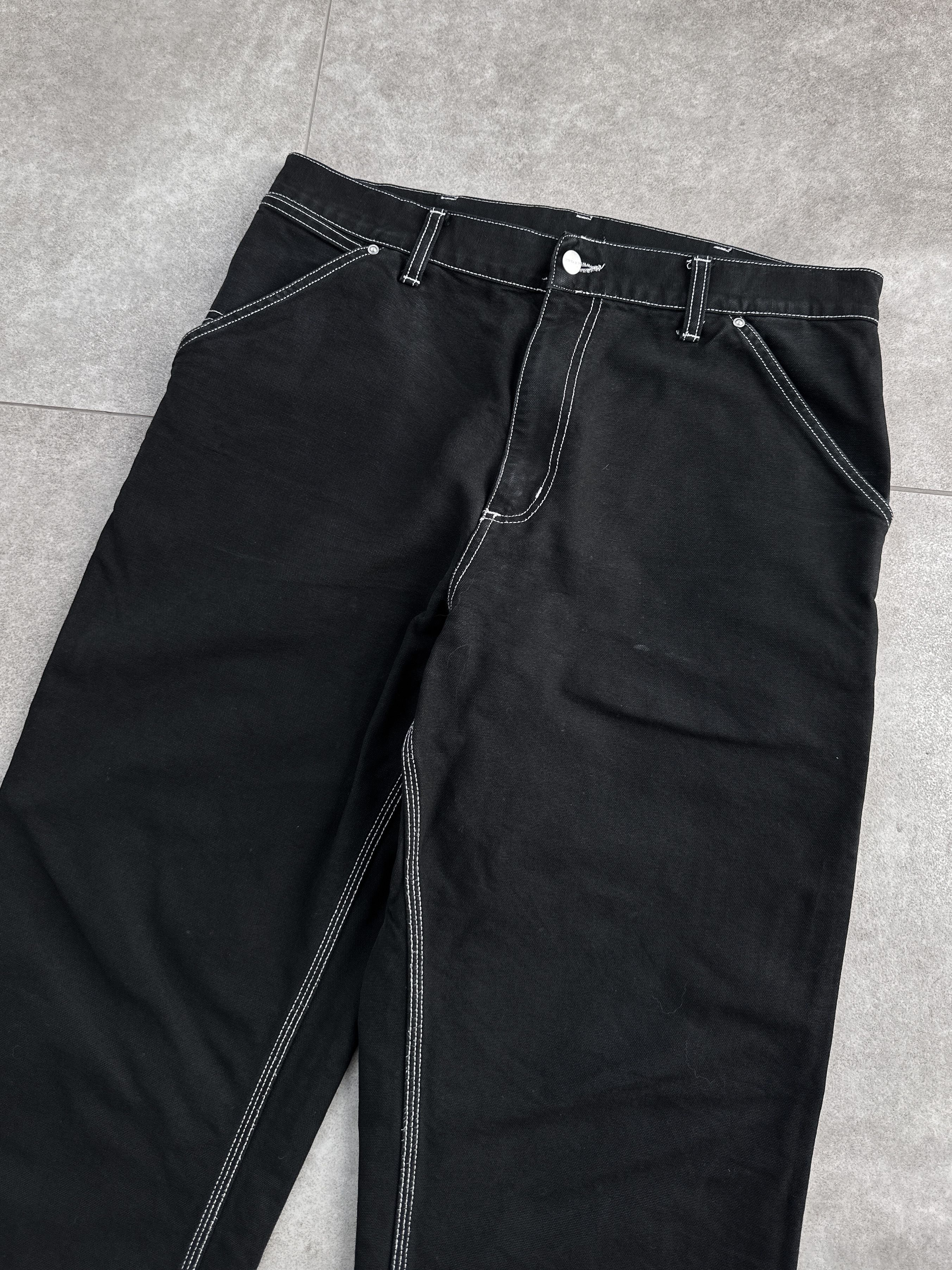 Carhartt Carhartt Single Knee Black Jeans Pants Size US 32 / EU 48 - 4 Thumbnail