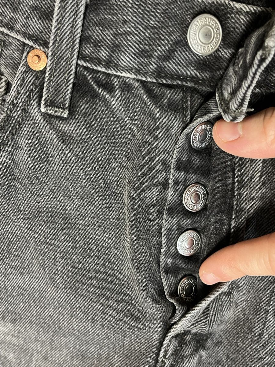 Levi's × Vintage Bedazzled Black Levi jeans Size 26" / US 2 / IT 38 - 7 Thumbnail