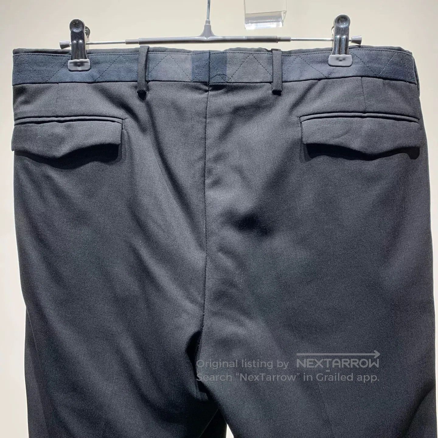 Dior Dior Solid Straight-Fit Tailored Trousers. Size US 36 / EU 52 - 7 Thumbnail