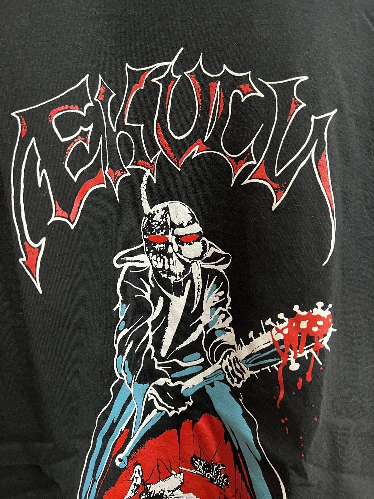 Band Tees Ekulu Unscrew My Head Hat Hardcore Punk Tee Tshirt Size US L / EU 52-54 / 3 - 4 Thumbnail