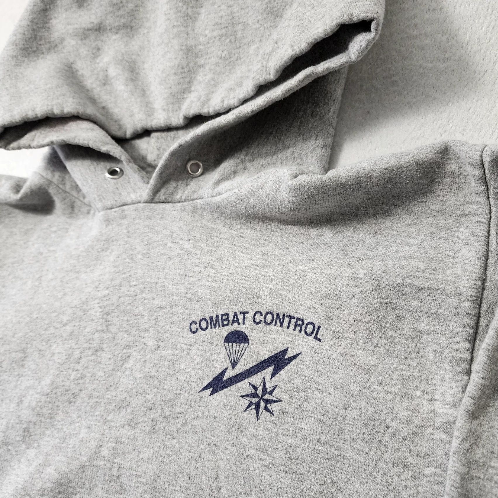 Hanes VINTAGE Hanes USAF Hoodie Mens Small Gray Combat Control Military Air Force S Mens Gray Hanes USAF Hoodie Size US S / EU 44-46 / 1 - 4 Thumbnail