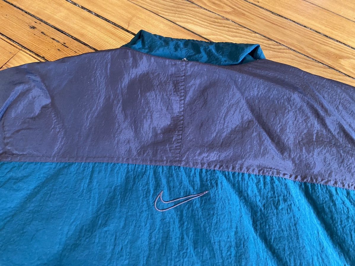 Nike Nike puffer pullover 3 quarter zip jacket coat vintage 1990s Size US XL / EU 56 / 4 - 9 Thumbnail