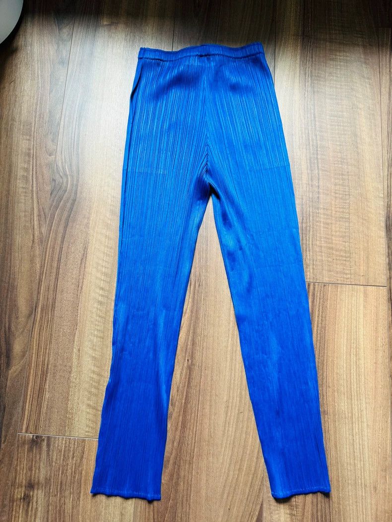 Issey Miyake issey miyake size:4 Electric blue trousers Size 42" / US 20 - 2 Thumbnail