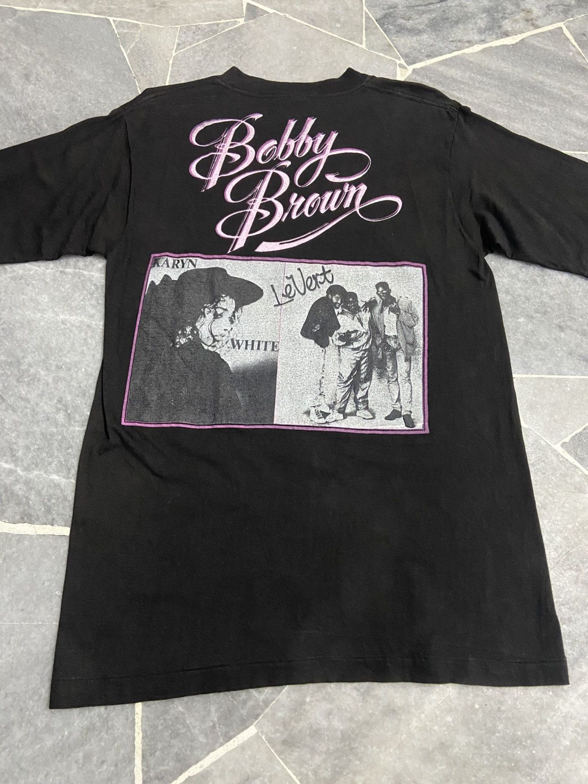 Rap Tees Vintage 80s Bobby Brown Rap Tees Size US L / EU 52-54 / 3 - 7 Thumbnail