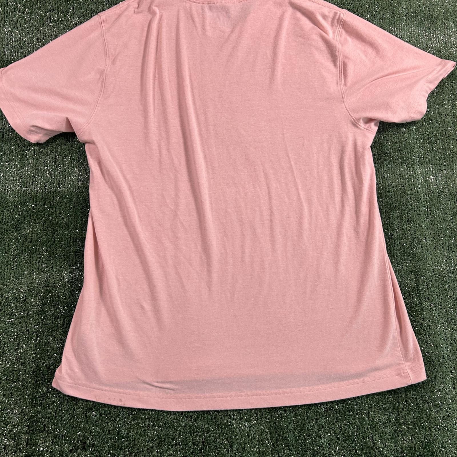 George George Men's Pink Short Sleeve T-Shirt. Large Size US L / EU 52-54 / 3 - 4 Thumbnail