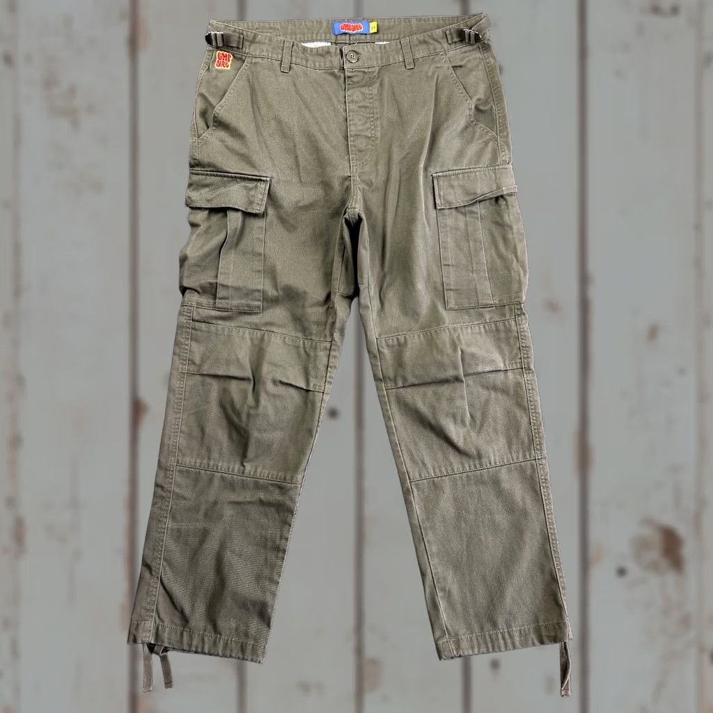 Empyre Empyre Cargo Pants 34 Brown Wide Leg 90s Grunge Skater Y2K Men Regular 5-Pocket Denim Cotton Black? Wait. Size US 34 / EU 50 - 1 Thumbnail