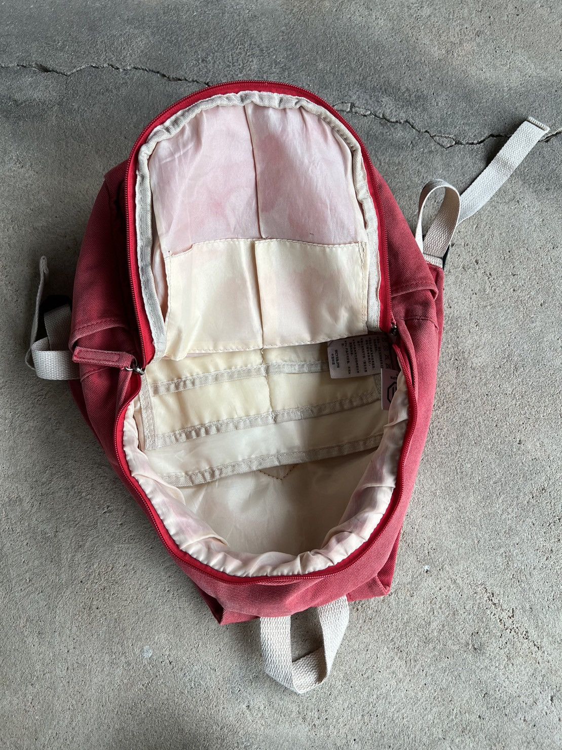 Vintage Sun Faded Backpack Skater Style Size ONE SIZE - 5 Thumbnail