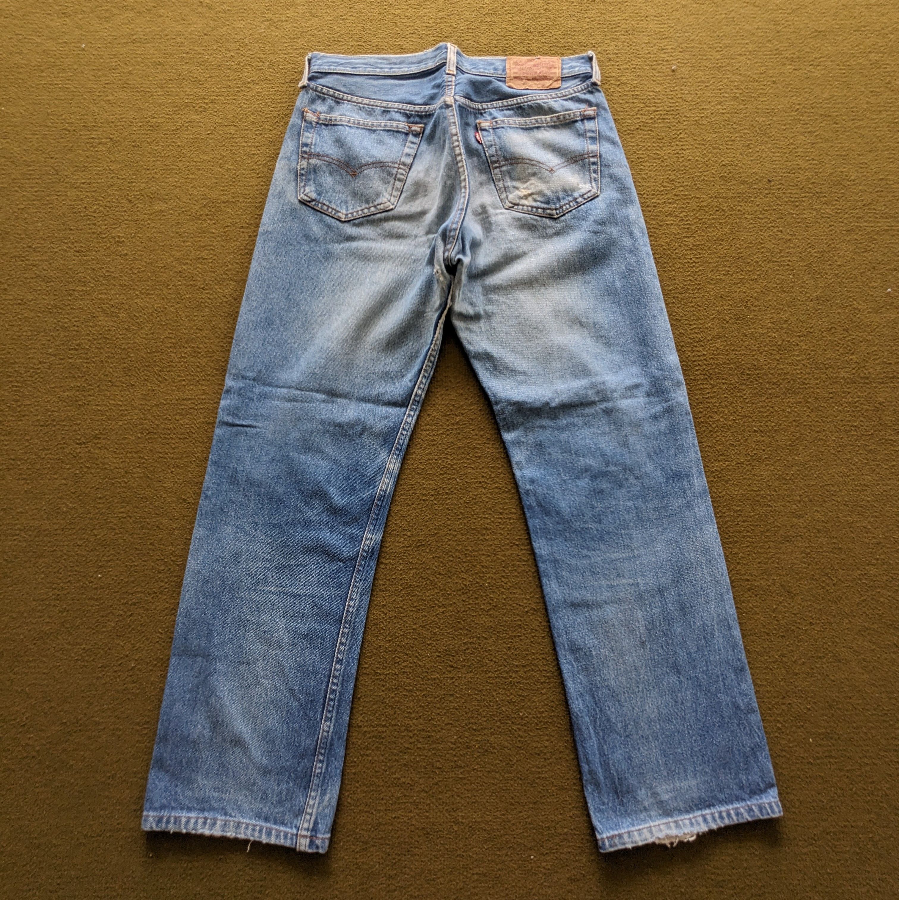Vintage Vintage Levi's Strauss Co American Streetwear Brand Jeans Size US 31 - 3 Thumbnail