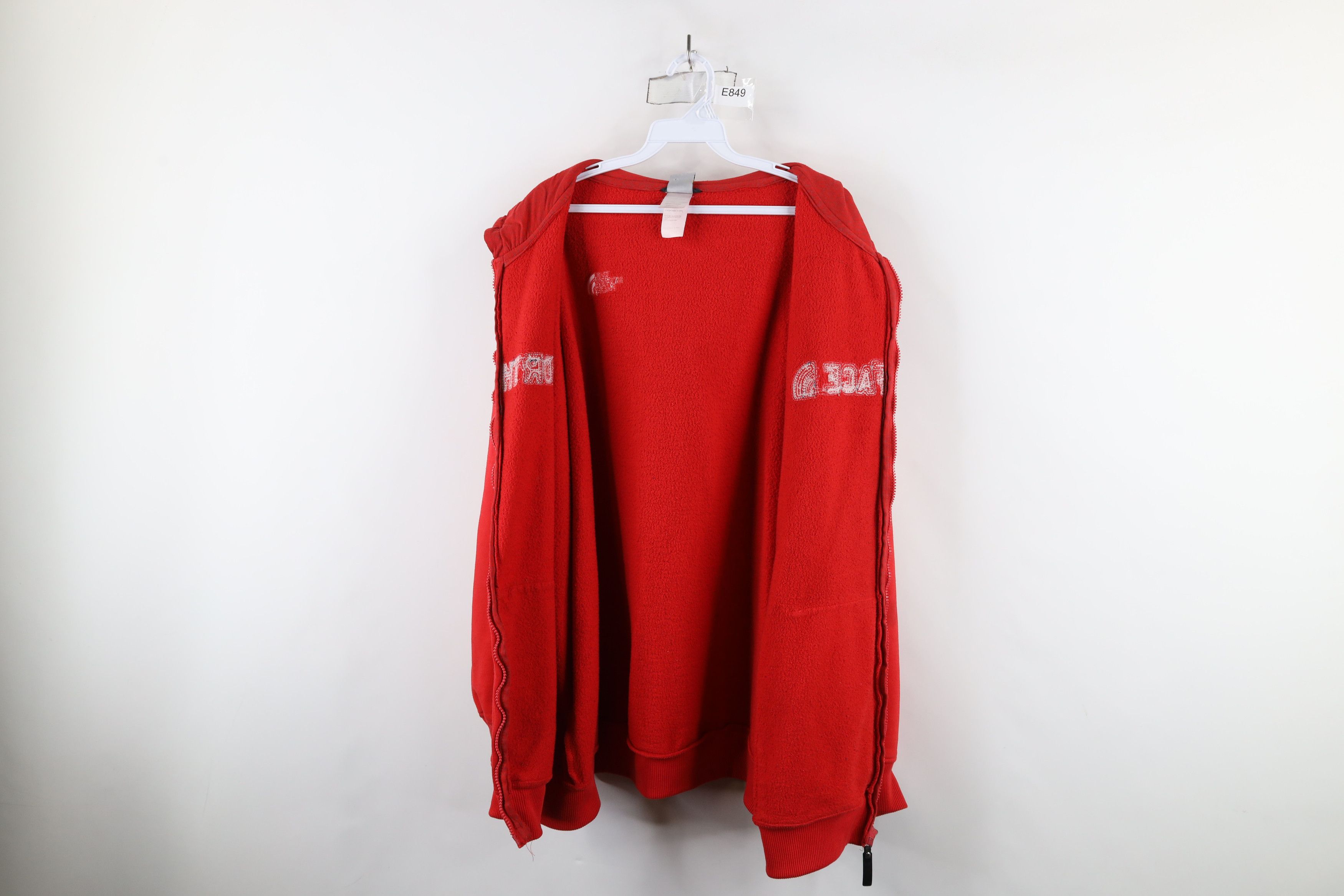 The North Face × Vintage Vintage The North Face A5 Series Spell Out Full Zip Hoodie Size US XXL / EU 58 / 5 - 13 Thumbnail
