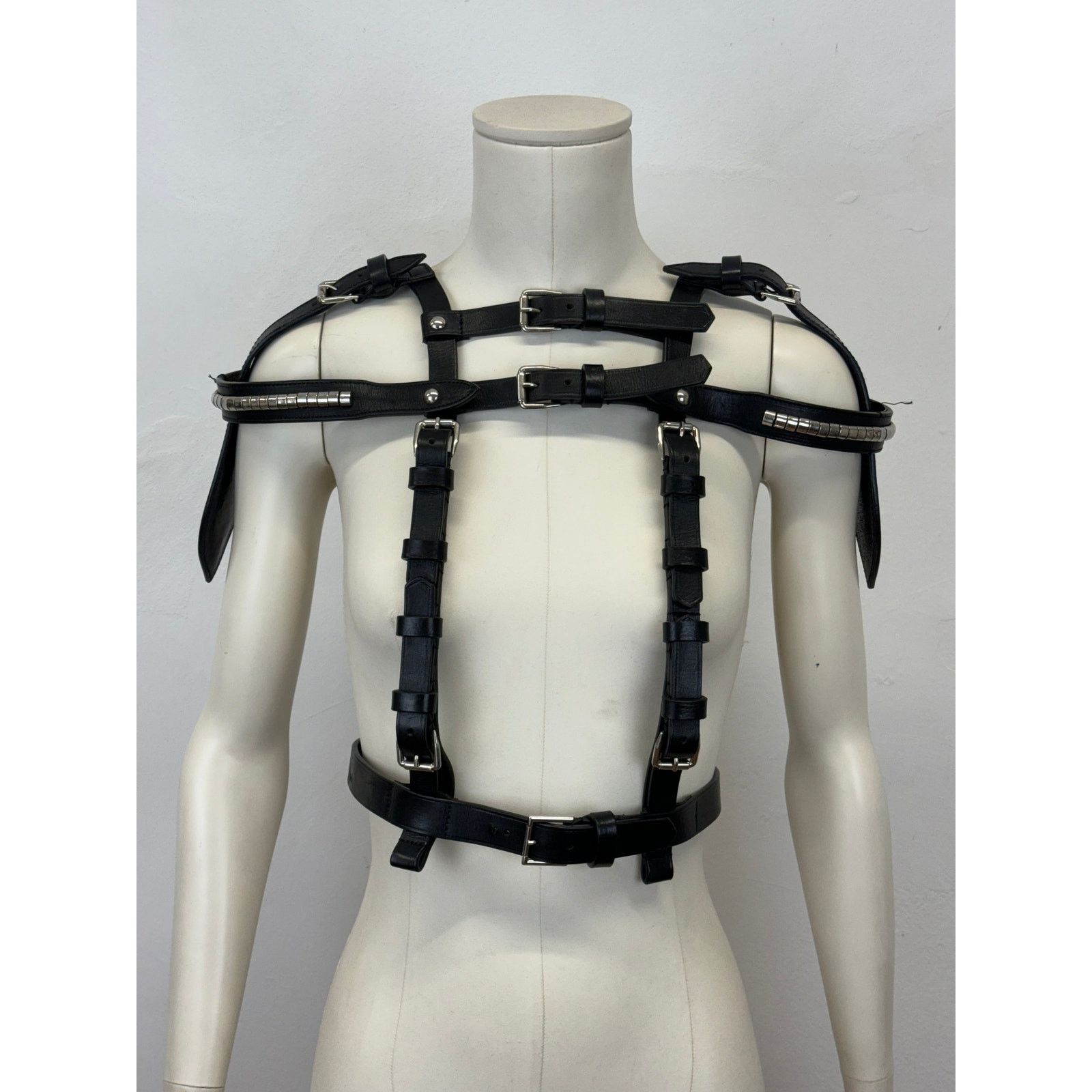 Alexander McQueen A/W2011 Alexander McQueen bondage leather studded harness Size ONE SIZE - 1 Thumbnail