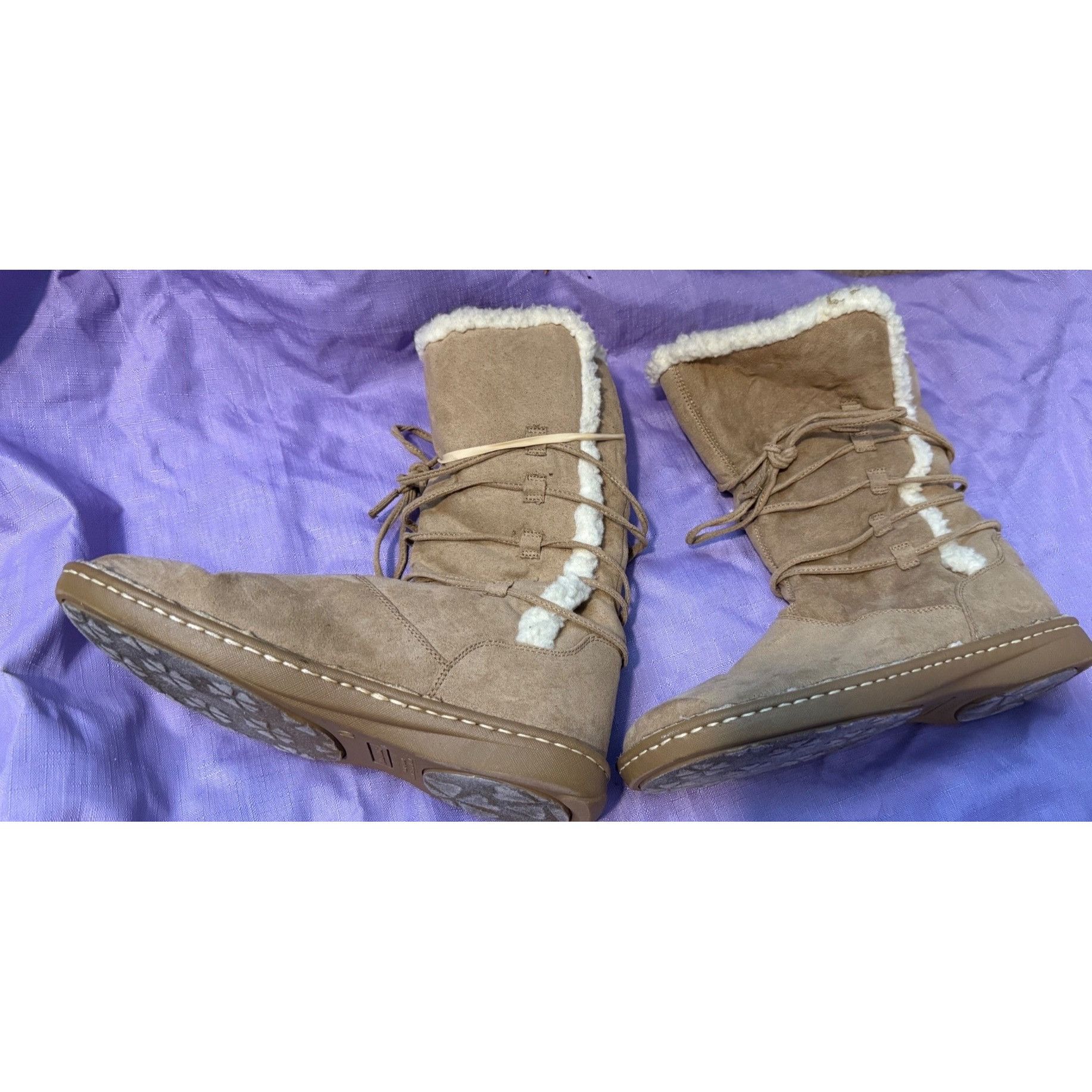 Airwalk Airwalk Tan Winter Boots – Size 10 Size US 10 / IT 40 - 4 Thumbnail