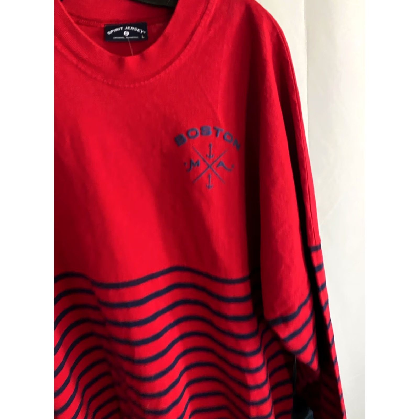ESPIRIT Spirit Jersey Boston Shirt L Men NWT Long Sleeve Size US L / EU 52-54 / 3 - 3 Thumbnail