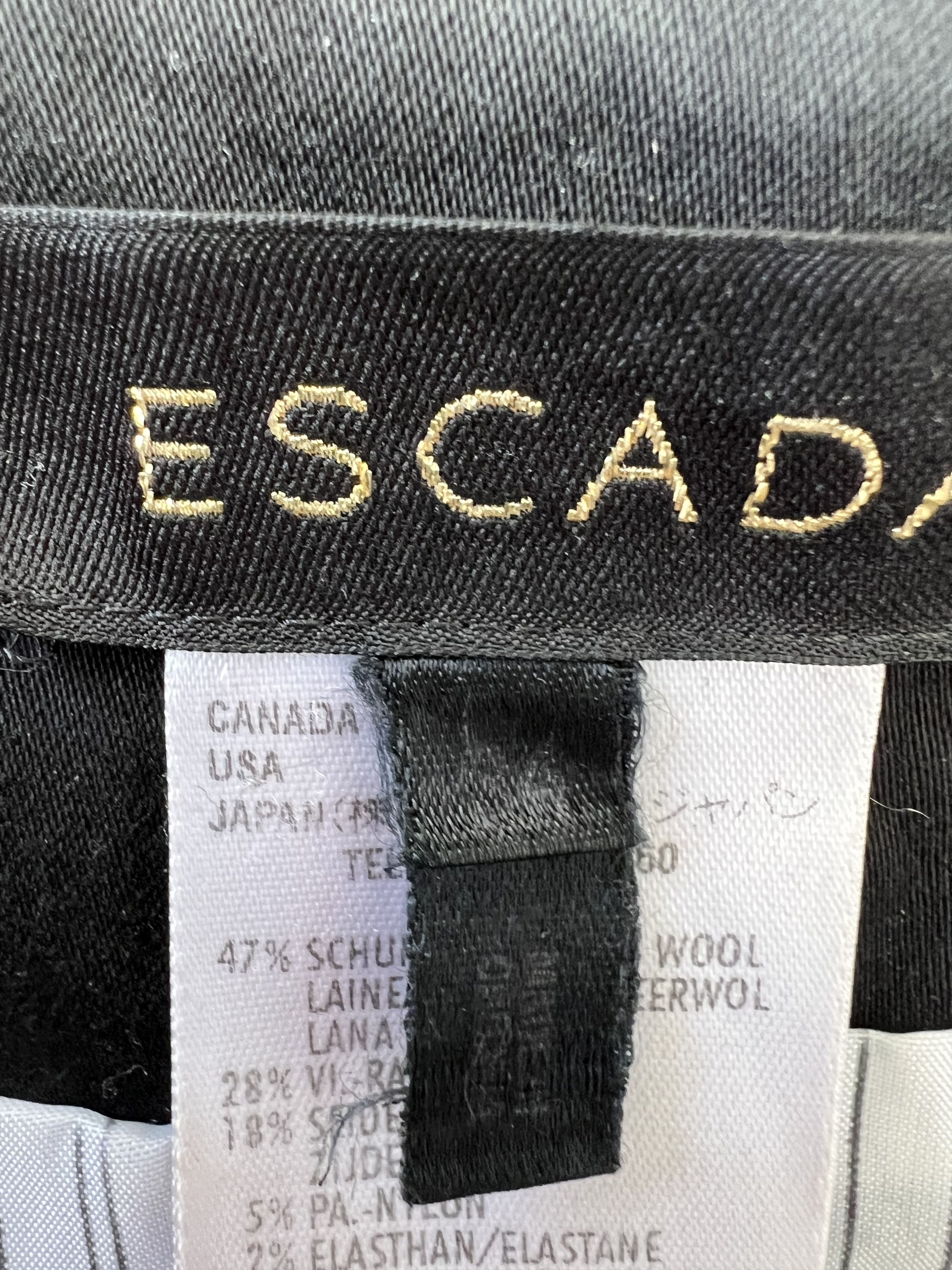 Escada Escada Blazer Jacket 34 Size XXS / US 00 / IT 34 - 3 Thumbnail