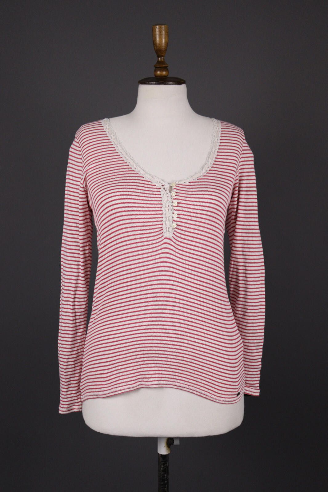 Denim & Supply Ralph Lauren Denim & Supply Ralph Pink Lauren Stripe Top Shirt Size M Size M / US 6-8 / IT 42-44 - 1 Thumbnail