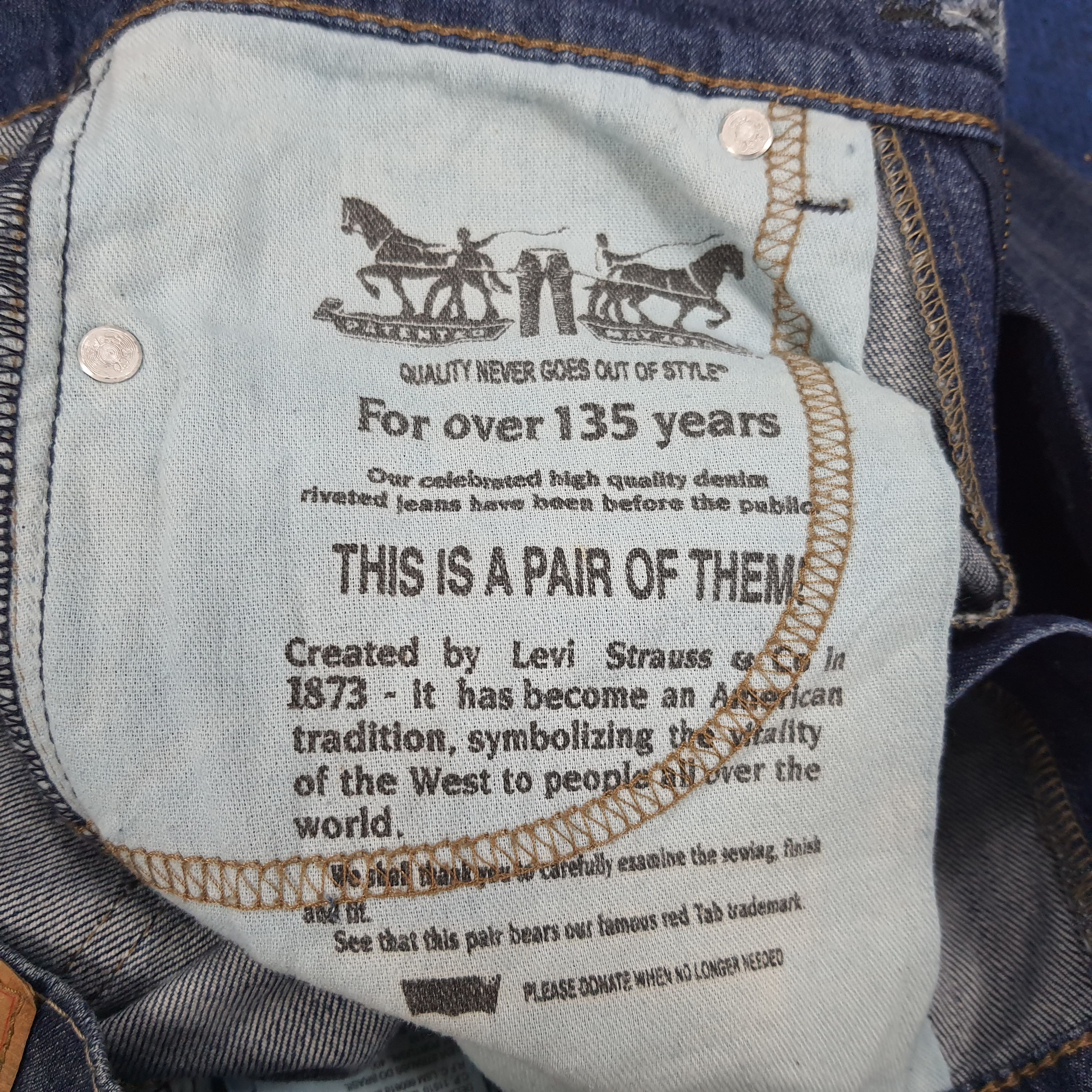 Levi's × Vintage Vintage Levi's 510 Art Distressed Style Jeans Size US 29 - 8 Thumbnail