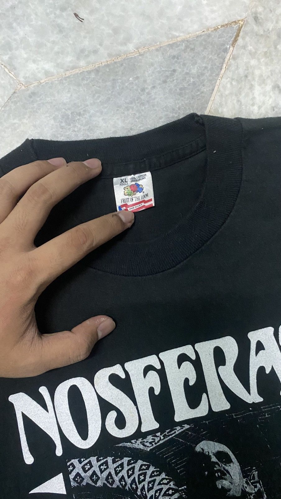 Fruit Of The Loom × Vintage Vintage nosferatu promo movie tee Size US XL / EU 56 / 4 - 2 Thumbnail