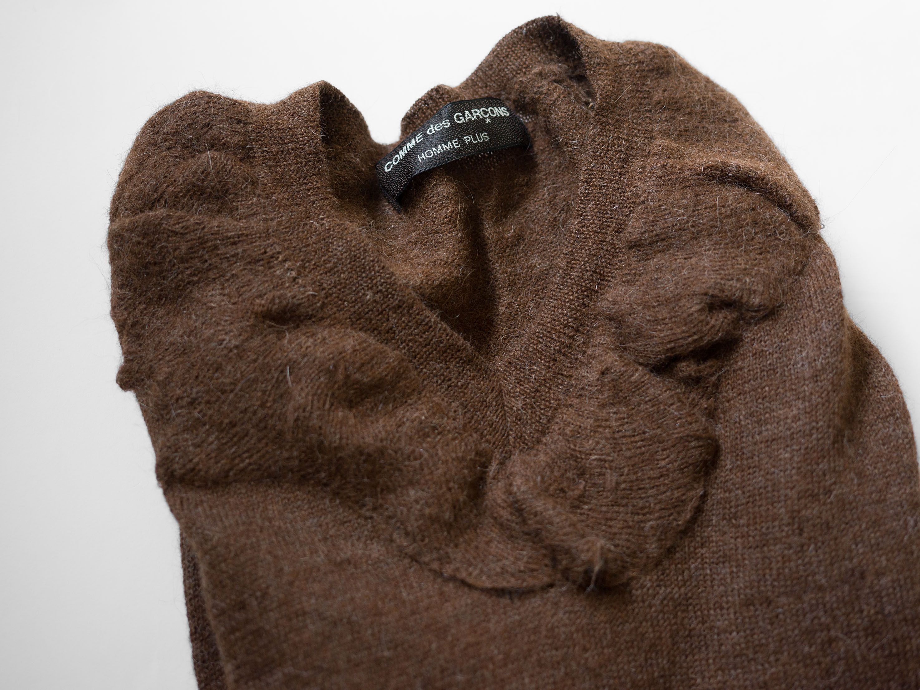 Comme des Garcons Homme Plus AW2004 COMME des GARCONS HOMME PLUS ALPACA V-NECK Size US M / EU 48-50 / 2 - 7 Thumbnail