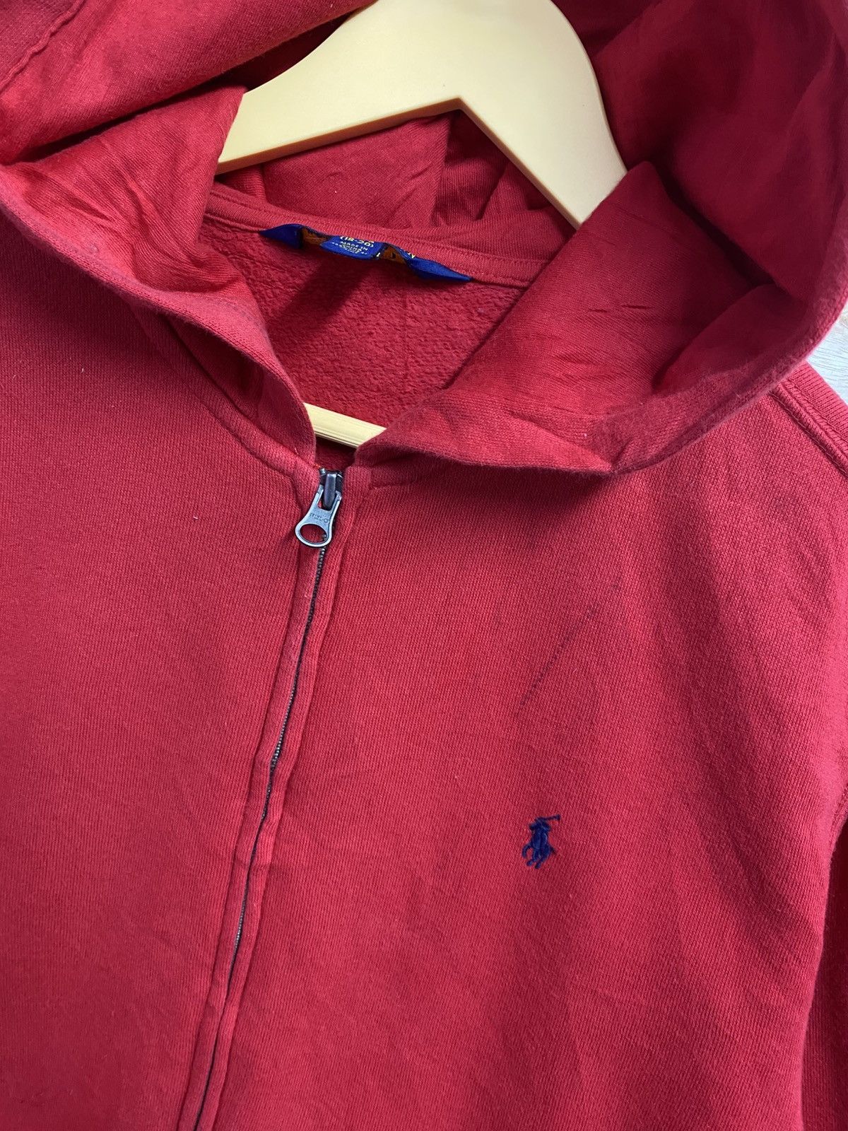 Polo Ralph Lauren red Polo Ralph Lauren Fleece Full-Zip Hoodie. Size US XL / EU 56 / 4 - 2 Thumbnail