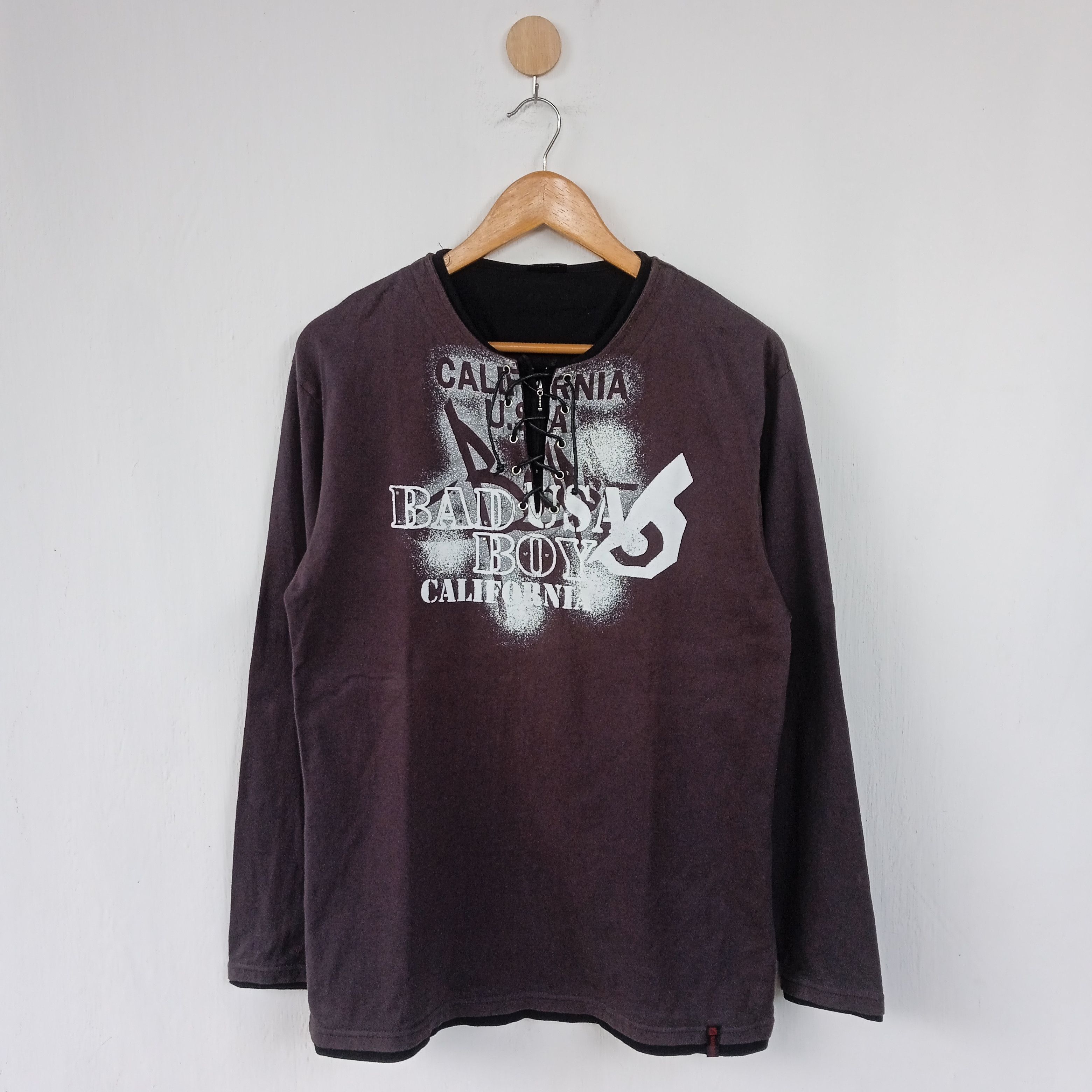 IFSIXWASNINE laceup l/s top