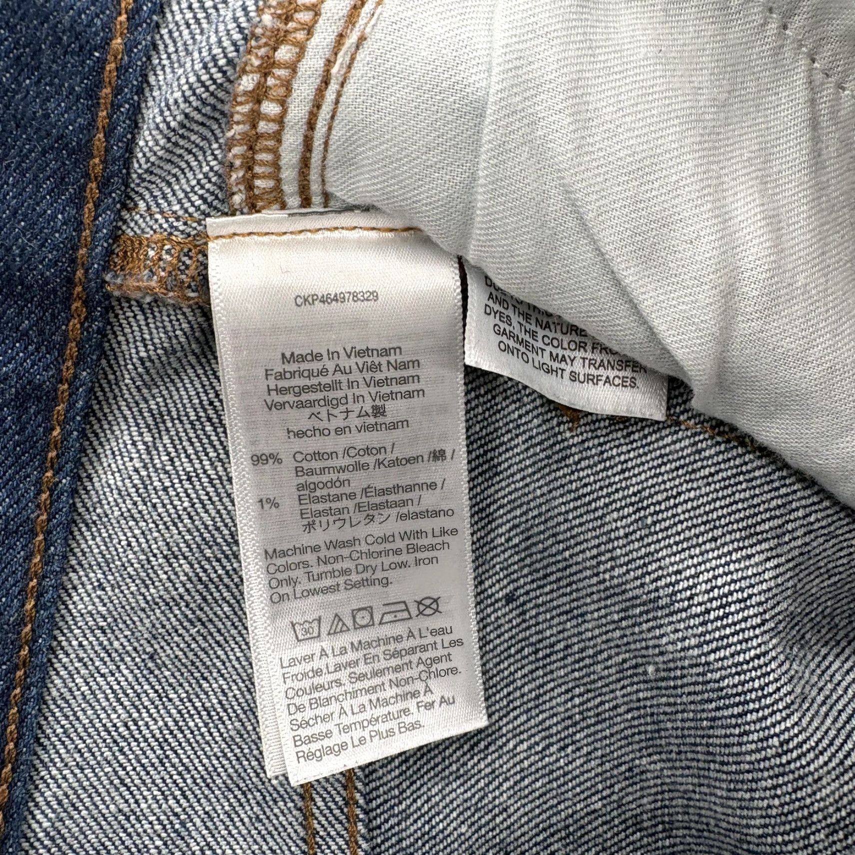 Madewell VINTAGE Madewell The Perfect Vintage Straight Jeans Women's 25 Blue High Rise Denim Y2K Straight Jeans Womens Size 42" / US 20 - 6 Thumbnail