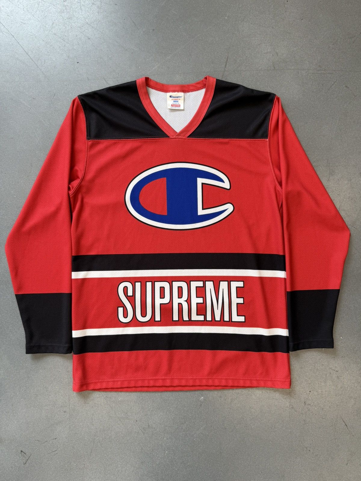 Champion × Supreme SS14 Supreme Champion Hockey Jersey Size US M / EU 48-50 / 2 - 1 Thumbnail