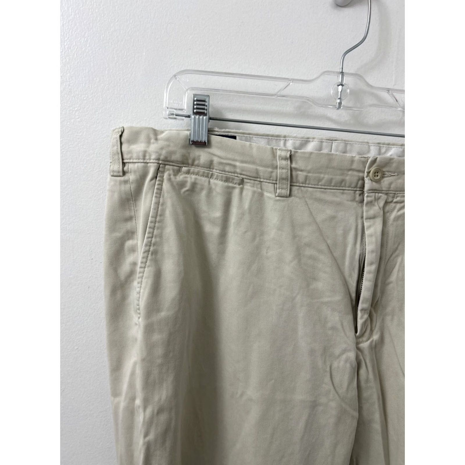 Polo Ralph Lauren VINTAGE Polo Ralph Lauren Preston Pants Mens Sz 38x30 Beige Flat Front Blue Pony Polo Ralph Lauren Preston Pants Beige Flat Front 38x30 Mens Classic Size US M / EU 48-50 / 2 - 4 Thumbnail