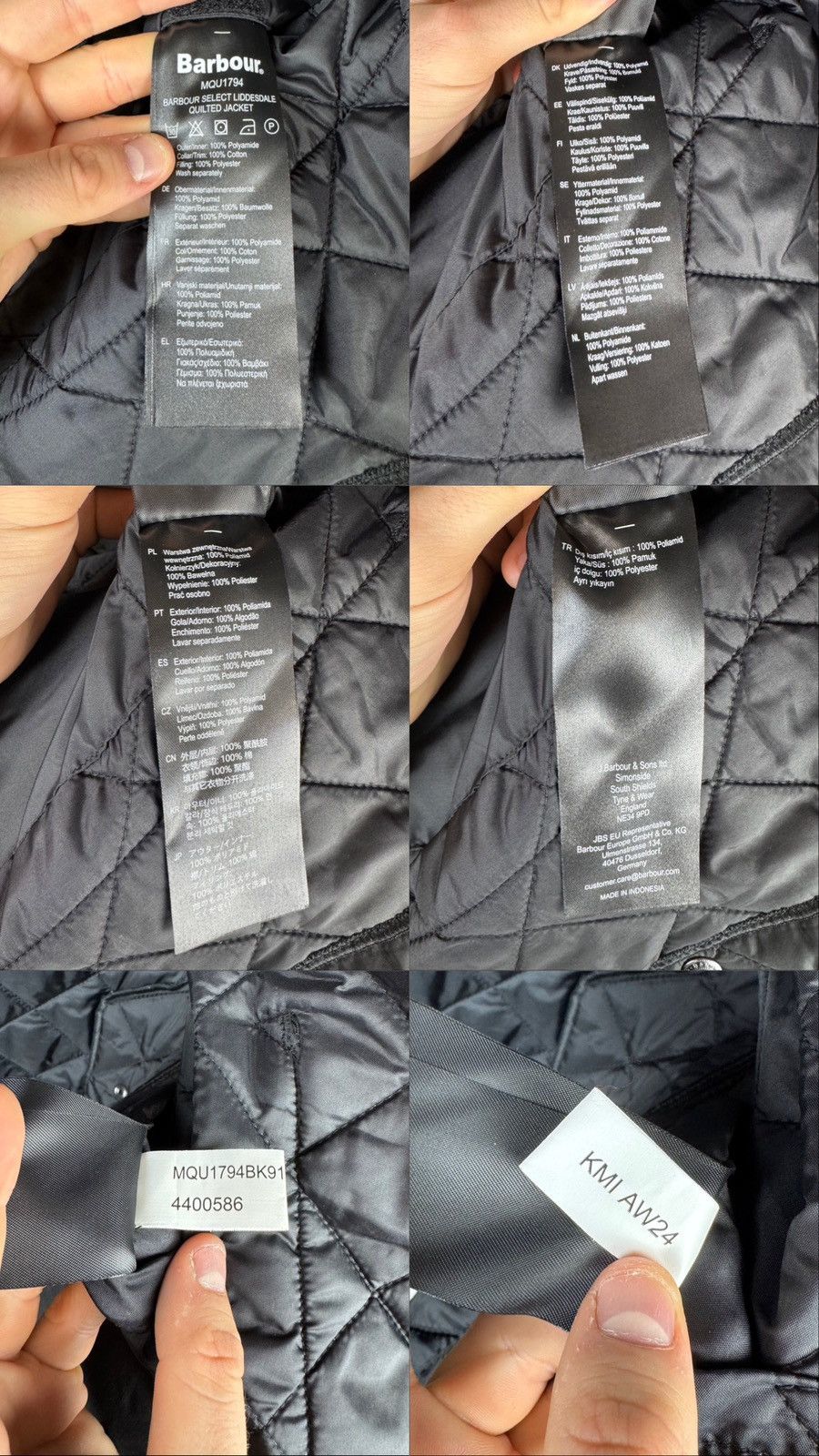 Barbour Barbour Select Liddesdale Quilted Jacket Size 40 Size US M / EU 48-50 / 2 - 5 Thumbnail