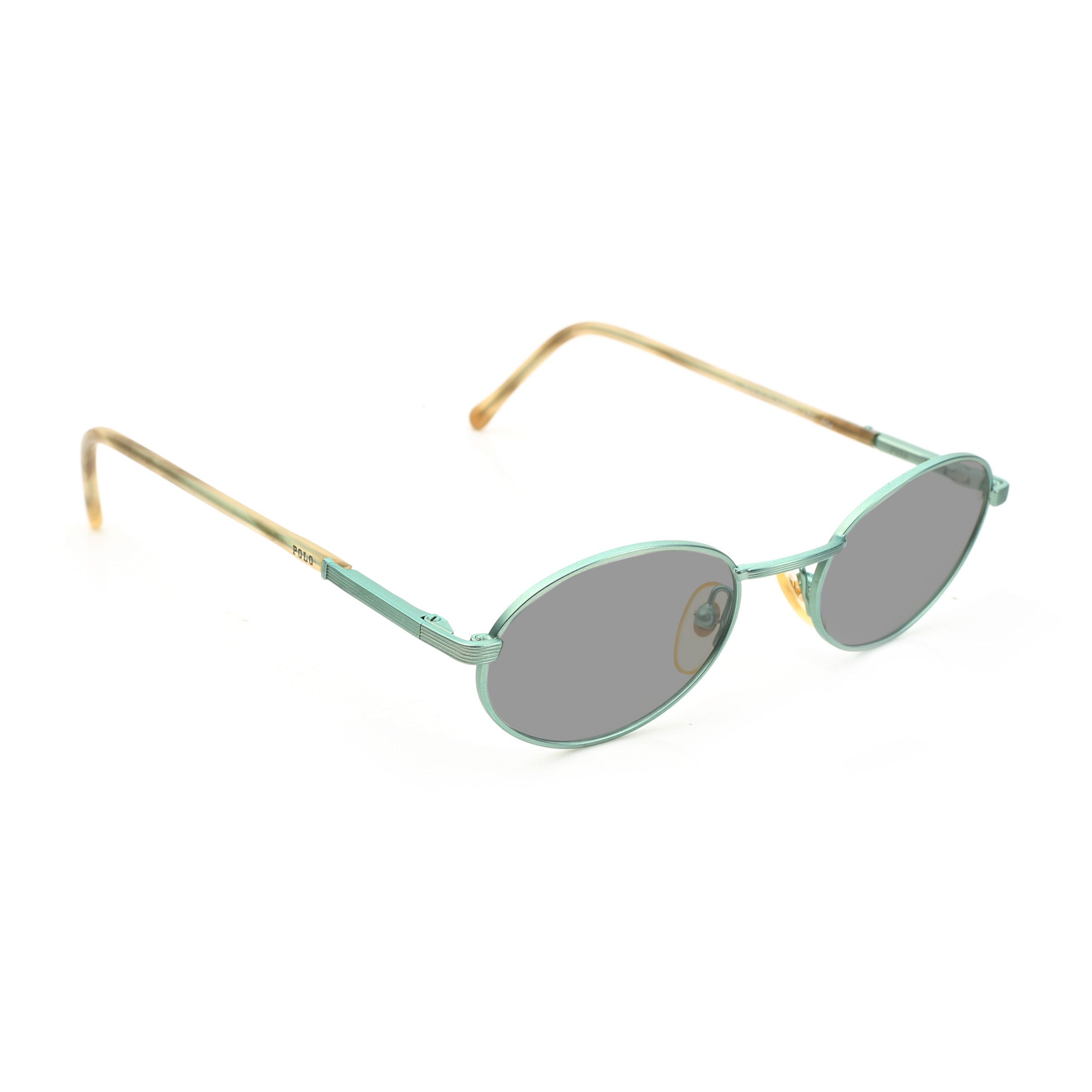 Polo Ralph Lauren Polo Ralph Lauren '90s Silver Oval Sunglasses Size ONE SIZE - 2 Thumbnail