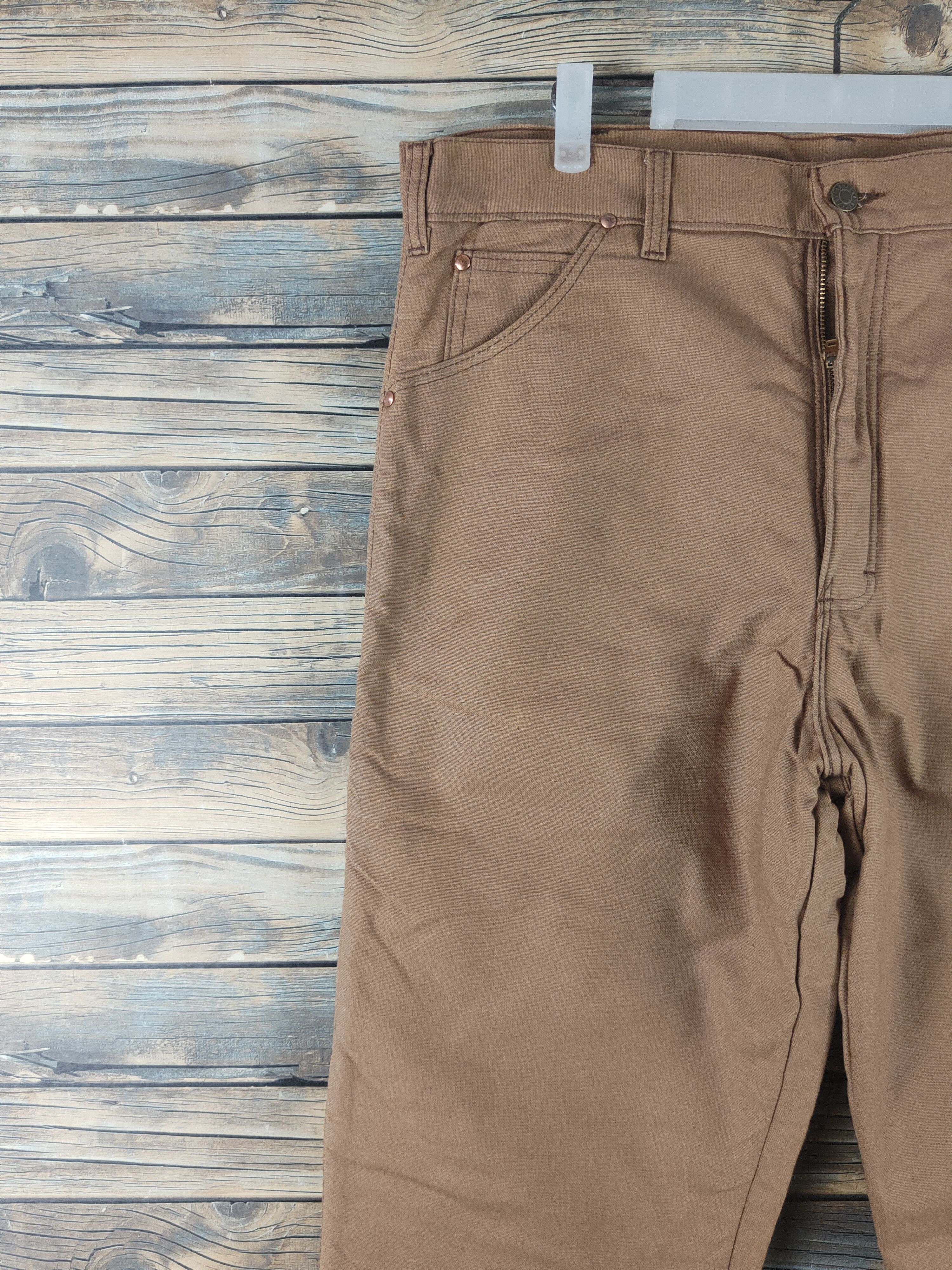 Japanese Brand DL Key Brown Multipocket Casual Pants #2733 Size US 37 - 3 Thumbnail