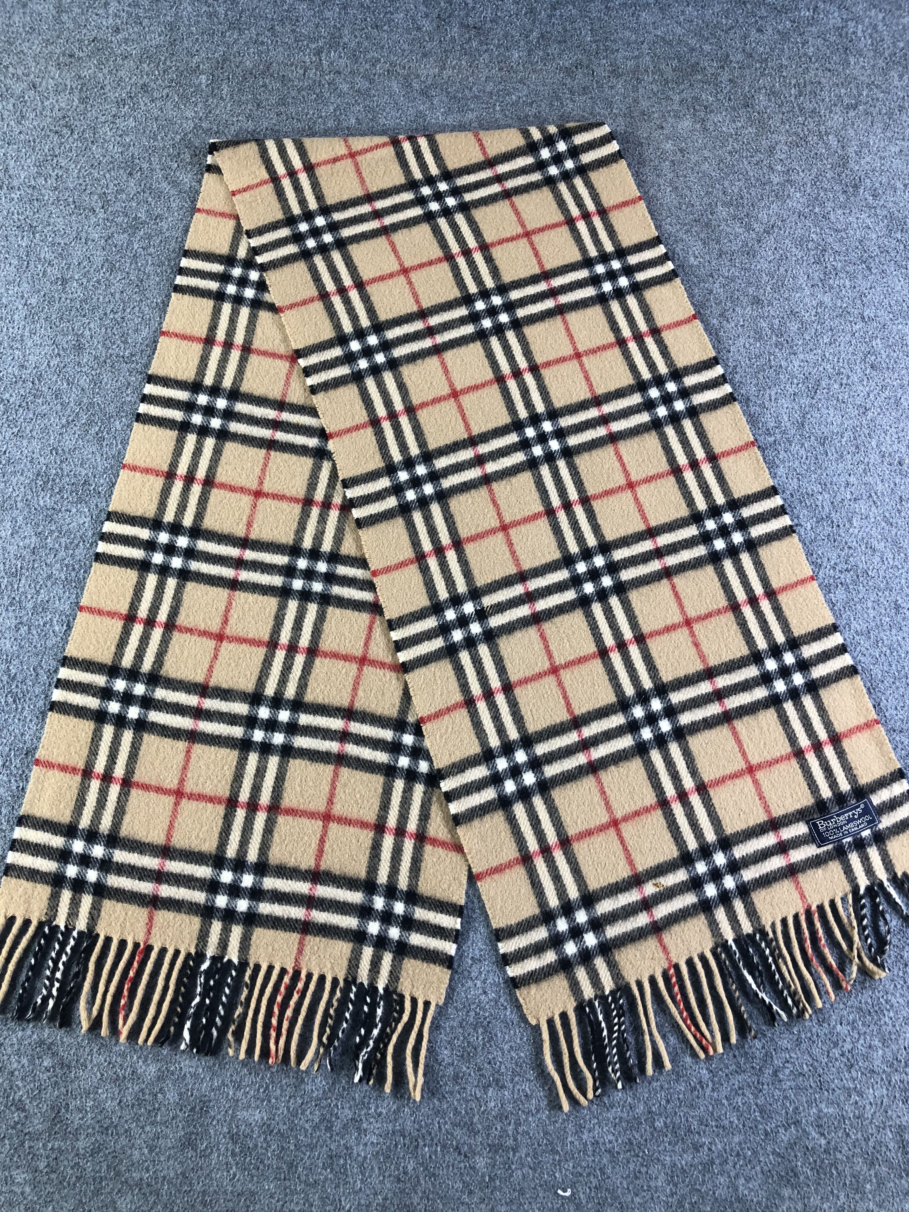 Burberry Burberrys Scarf / Muffler / Neckwear SS1325 Size ONE SIZE - 3 Thumbnail
