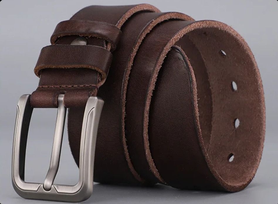 Japanese Brand × Leather Leather Belt for Men Size ONE SIZE - 1 Thumbnail
