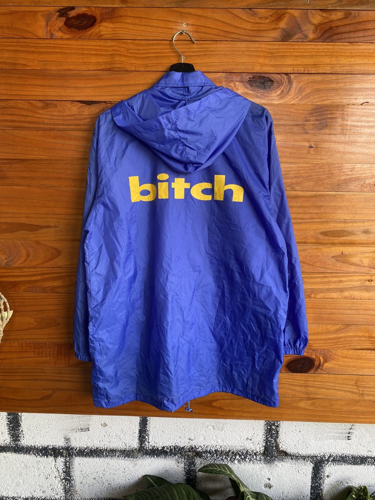 Vintage Bitch Skateboards Blue Coach Jacket Nylon Streetwear Vintage Size US M / EU 48-50 / 2 - 3 Thumbnail