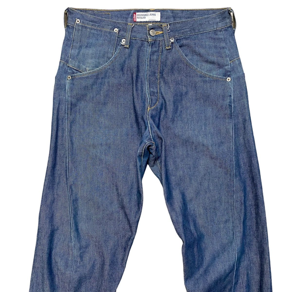 Levi's Vintage Levis Engineered Regular Fit Jeans 32x31 Size US 32 / EU 48 - 3 Thumbnail
