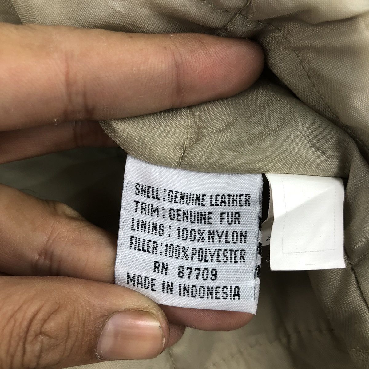Genuine Leather Japanese Brand Leather Limited Genuine Fur Leather Jacket Size US L / EU 52-54 / 3 - 19 Thumbnail