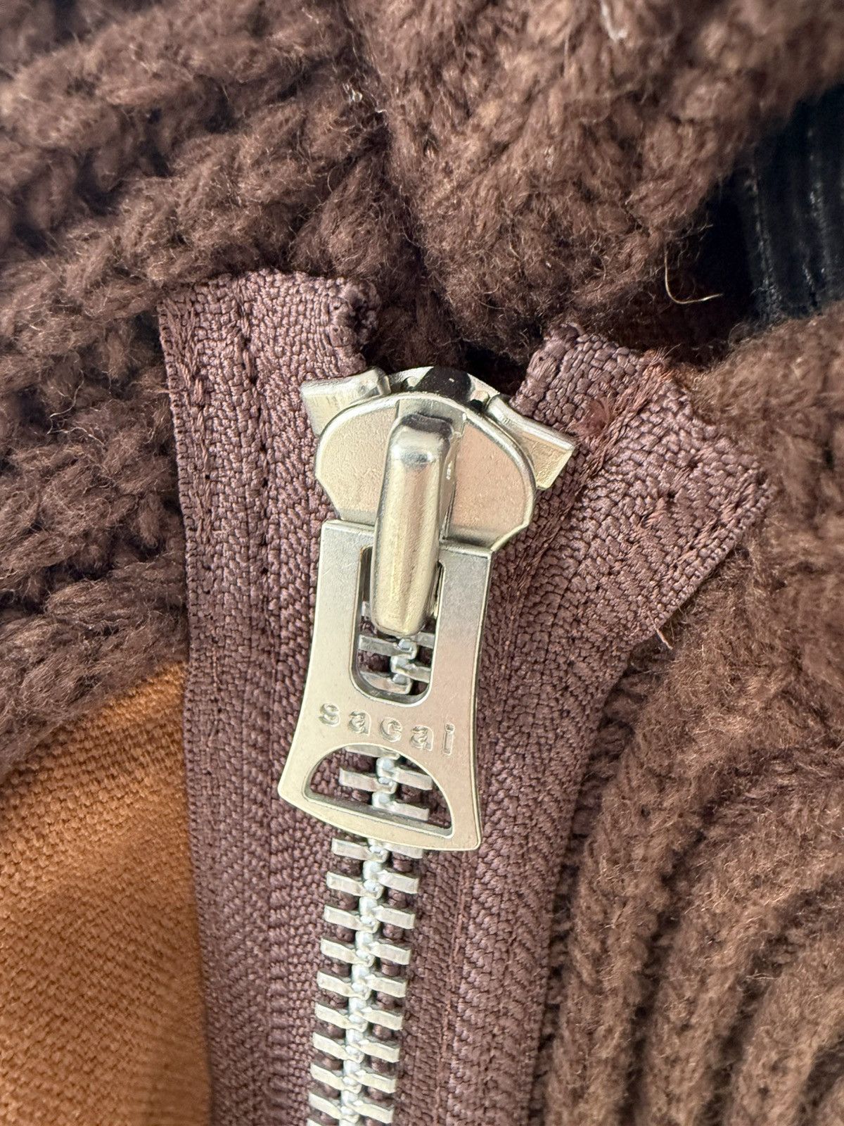 Carhartt Wip × Sacai Carhartt WIP x Sacai Wool Knit Blouson Size US XL / EU 56 / 4 - 5 Thumbnail