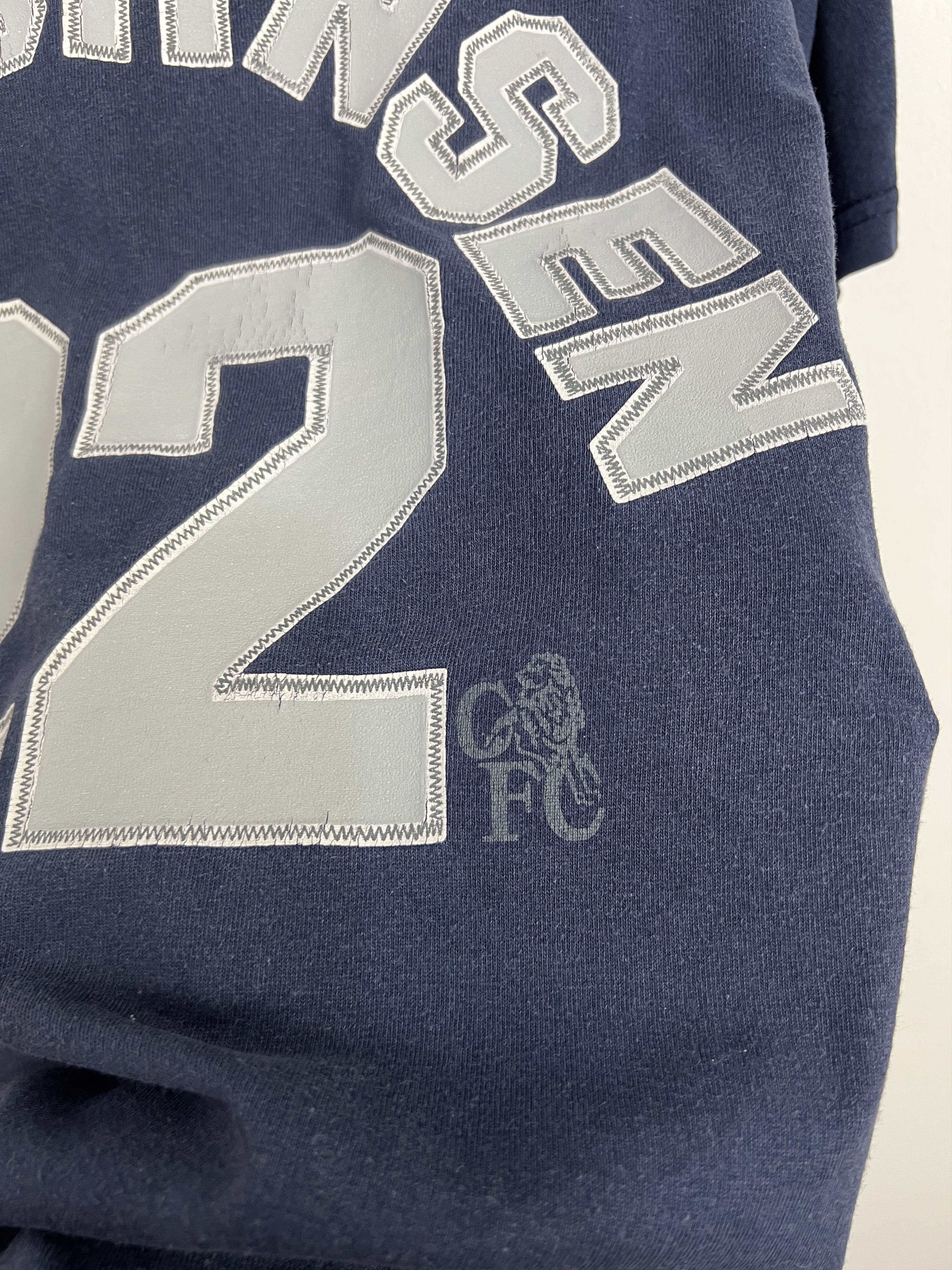 Vintage Vintage Blue Flag Chelsea Football Shirt #22 Gudjohnsen Size US L / EU 52-54 / 3 - 10 Thumbnail