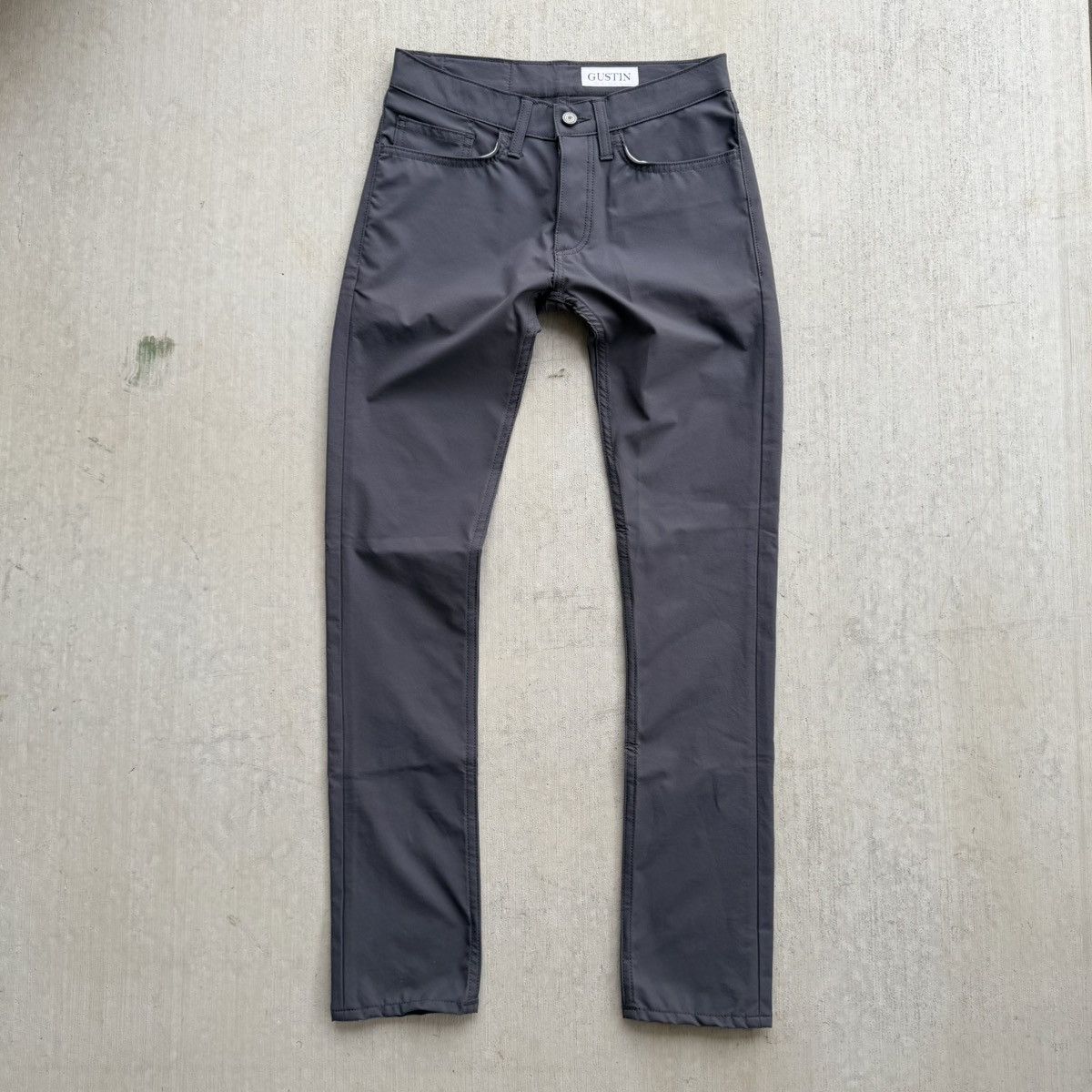 Gustin Gustin Button Fly Pants Mens 30 Grey California Skinny Size US 30 / EU 46 - 1 Thumbnail