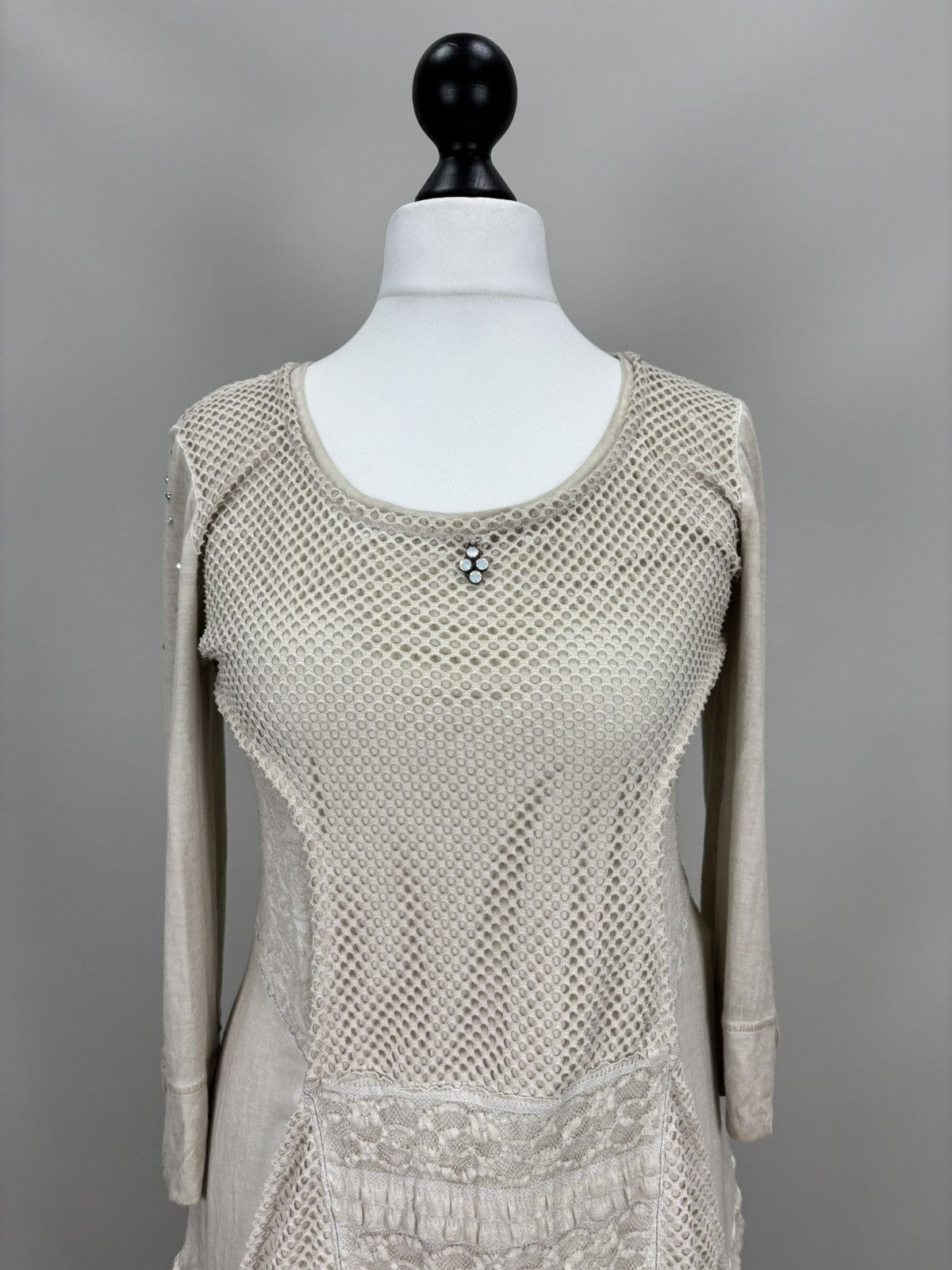 Elisa Cavaletti Womens dresses Elisa Cavaletti Size M Color Gray Size M / US 6-8 / IT 42-44 - 3 Thumbnail